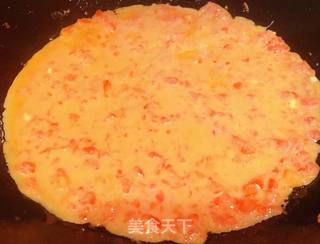 西红柿蛋饼#水果#的做法步骤:7