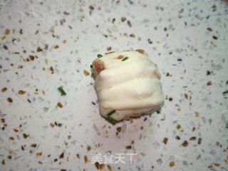 花样面食一一香肠碎花卷的做法步骤:10
