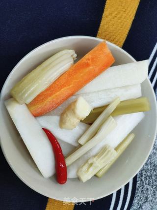家庭版四川泡菜的做法步骤:3