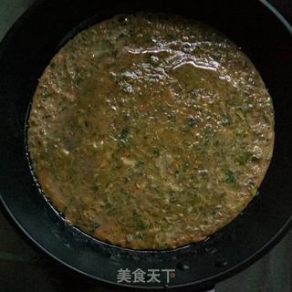 蒲公英烘蛋的做法步骤:10