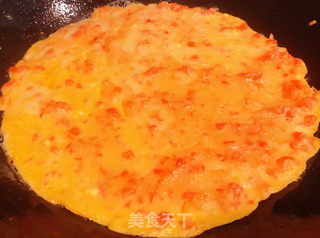 西红柿蛋饼#水果#的做法步骤:8
