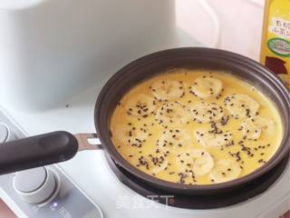 香蕉鸡蛋饼的做法步骤:9