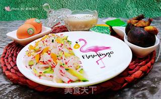 凉拌水萝卜黄瓜丝#凉菜#的做法步骤:12