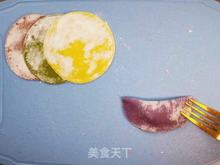 饺子皮香蕉派的做法步骤:6