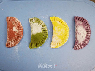 饺子皮香蕉派的做法步骤:8