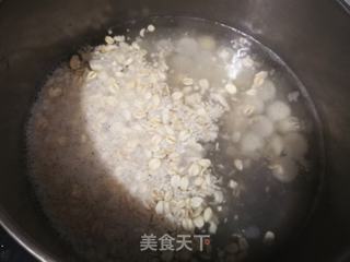 山药麦片粥的做法步骤:5