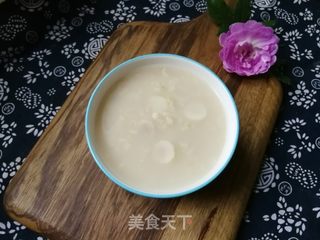 山药麦片粥的做法步骤:8