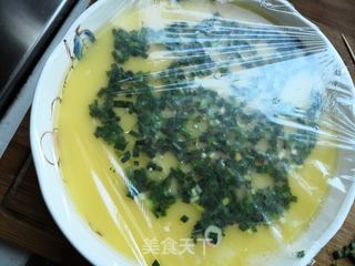 韭香鸡蛋羹的做法步骤:13