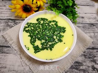 韭香鸡蛋羹的做法步骤:15