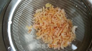 青菜牛肉海米糊的做法步骤:2