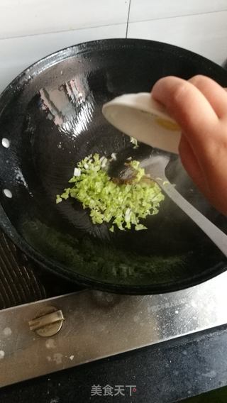 青菜牛肉海米糊的做法步骤:9