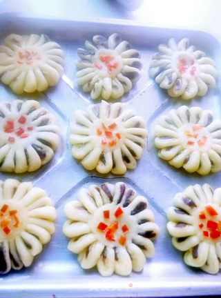 花酥饼的做法步骤:11