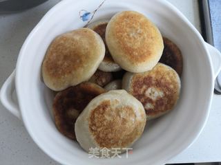 红糖香蕉糯米饼的做法步骤:8
