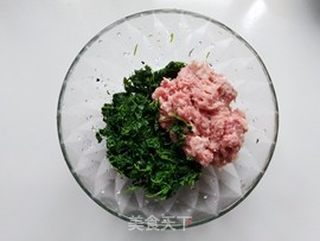 草头春卷的做法步骤:4