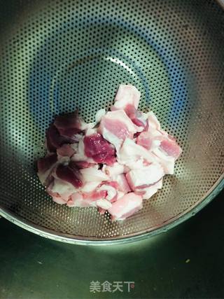 (吉塔锅版)梅干菜扣肉的做法步骤:3