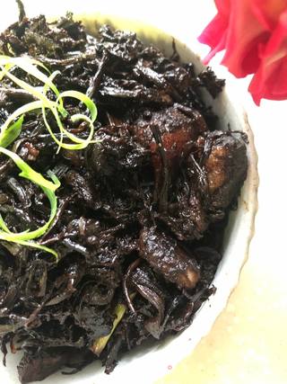 (吉塔锅版)梅干菜扣肉的做法步骤:15