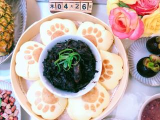 (吉塔锅版)梅干菜扣肉的做法步骤:18