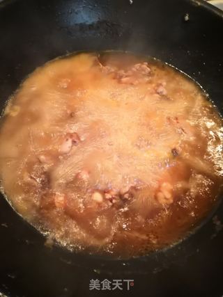香菇鸡块面条的做法步骤:4