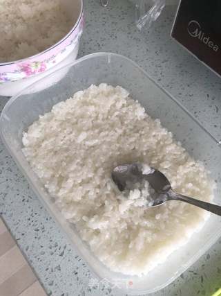 红豆糯米凉糕的做法步骤:5