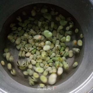 中式糕点一红豆沙蚕豆糕的做法步骤:2