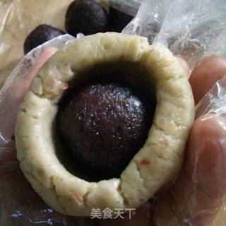 中式糕点一红豆沙蚕豆糕的做法步骤:14