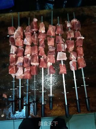 烤羊肉串的做法步骤:2