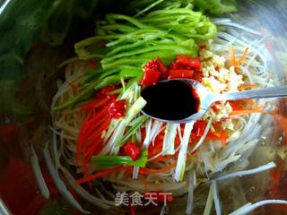 凉拌三丝的做法步骤:10