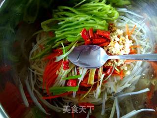 凉拌三丝的做法步骤:11