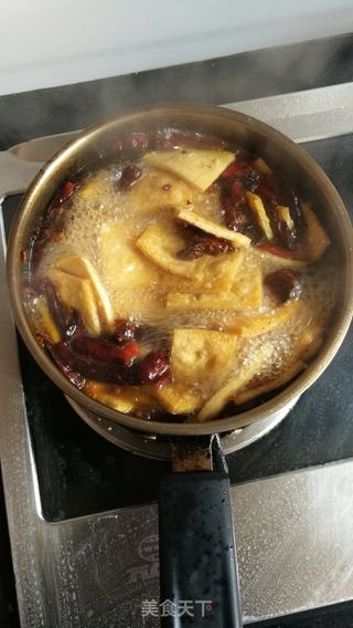 卤煮豆腐干配手擀面的做法步骤:8