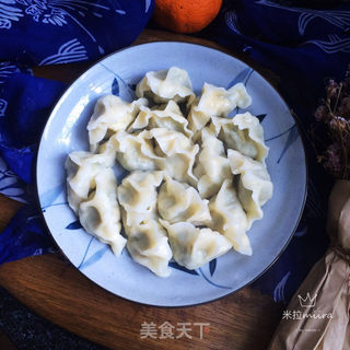 槐花鸡蛋饺子的做法步骤:11