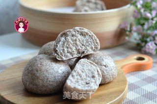 黑全麦馒头的做法步骤:9