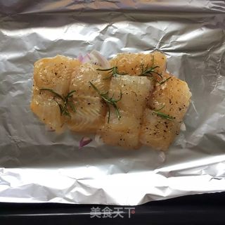 香草龙利鱼的做法步骤:5