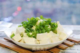 小葱拌豆腐的做法步骤:8
