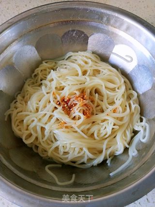 爽口凉拌面的做法步骤:8