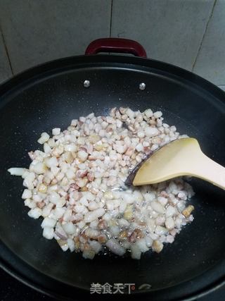 香菇肉酱的做法步骤:4