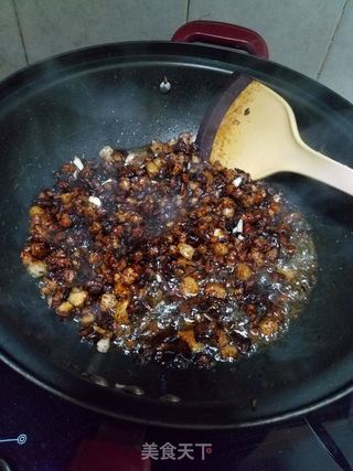 香菇肉酱的做法步骤:8