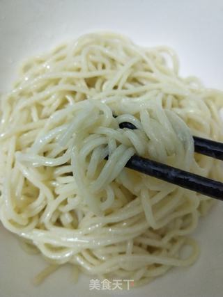 青瓜丝拌凉面的做法步骤:6