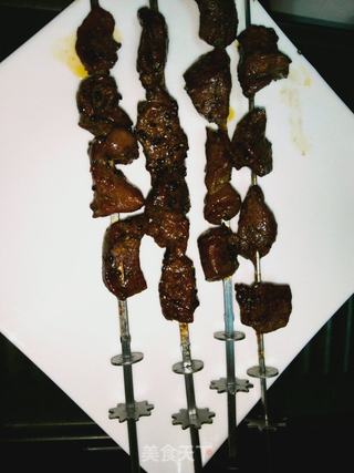 烤羊肉串的做法步骤:6