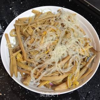 凉拌黄花菜的做法步骤:7