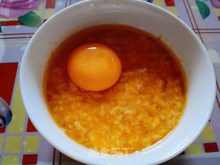鸡蛋焗饭的做法步骤:4