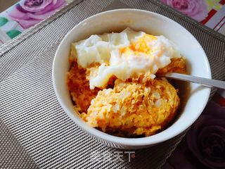 鸡蛋焗饭的做法步骤:6