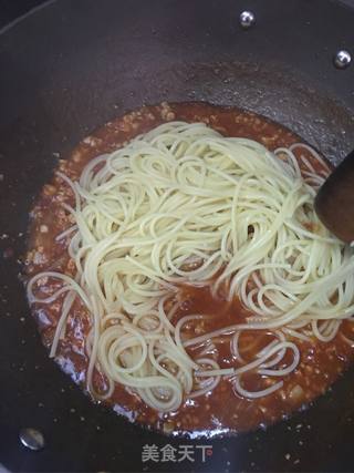 番茄肉酱意大利面的做法步骤:10
