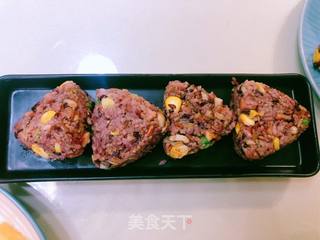五彩饭团的做法步骤:18
