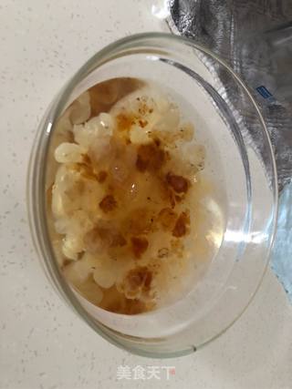 桃胶皂角米羹的做法步骤:3
