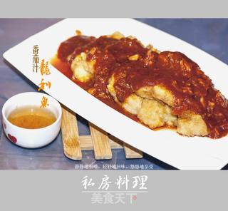 番茄酱汁淋龙利鱼的做法步骤:12