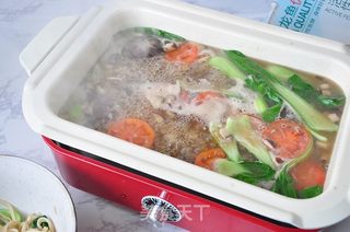 菌菇汤面的做法步骤:10