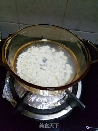 豆腐牛肉羹的做法步骤:4