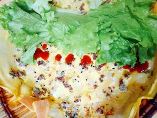 蛋卷肉饼的做法步骤:11