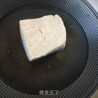 “凉菜”揉香椿拌豆腐的做法步骤：3