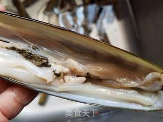 姜葱蒜蓉蒸圣子皇的做法步骤:2